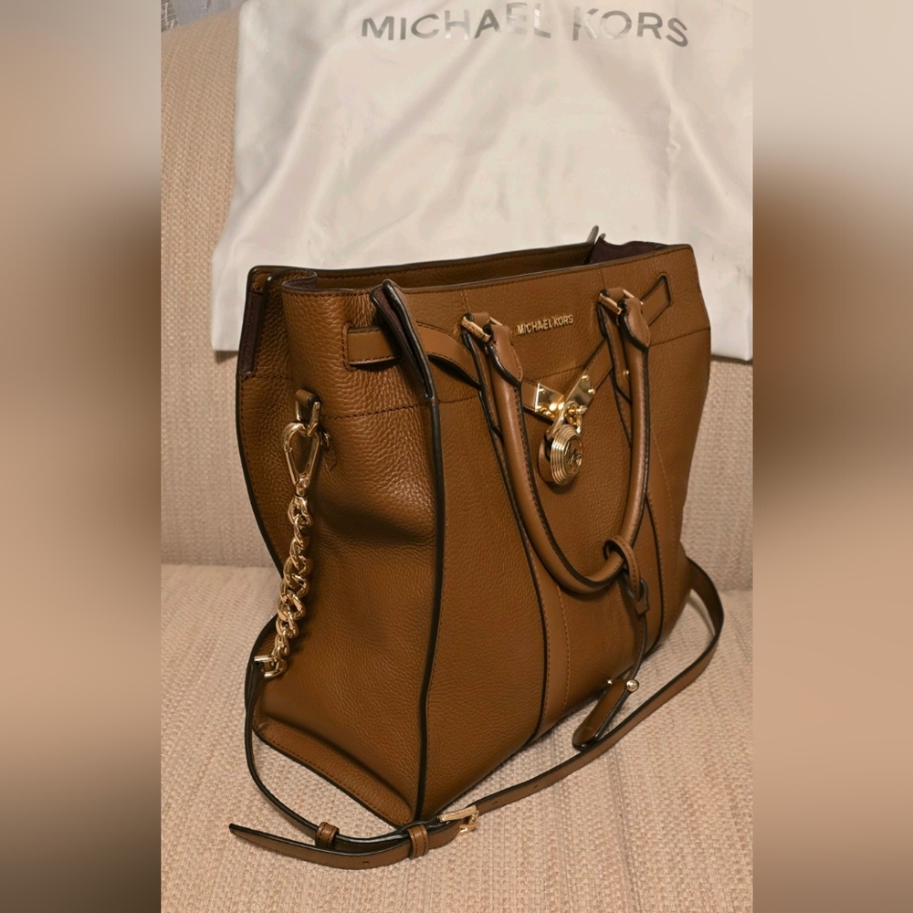 Michael Kors Brown Leather Bag